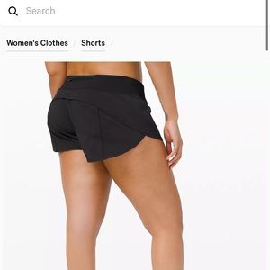Lululemon Speed Up Shorts